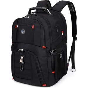 Extra Large 52L Travel Laptop Backpack with USB Charging Port, College Backpack